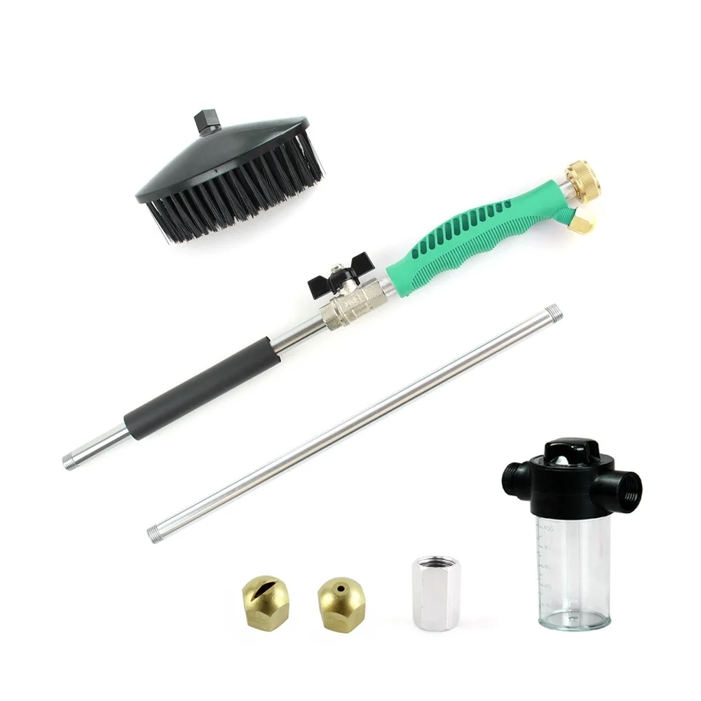 Инструмент для мойки автомобиля водяной пистолет высокого давления с щеткой и