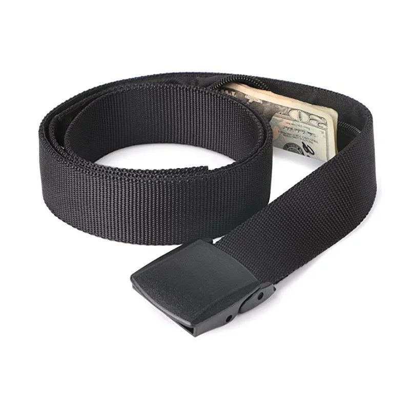 

Travel Hidden Cash Anti Theft Waist Belt DIY Strap Belt Waist Packs Pouch Wallet Hiding Money Belt Bag Length 120cm Width 3.8cm