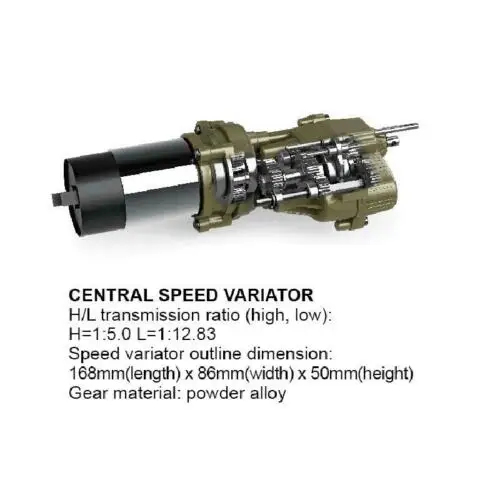 HG 1/10 RC 4*4 P408 Американский военный автомобиль гоночный 2 скорости ESC двигатель 16CH