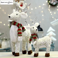 santa claus snowman elk dolls merry christmas ornaments toy navidad xmas new year gift christmas decoration for home