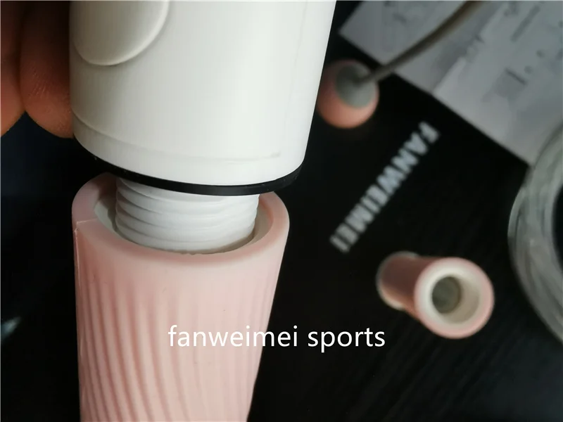 

Digital Weighted Pink dual use home jump skipping rope cordless Wireless with counter smart keep fit crossfit weighted