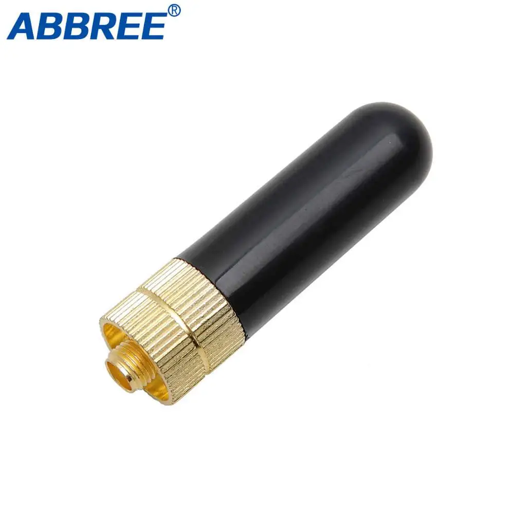 Abbree Φ 144/430MHz двухдиапазонная антенна SMA-женская для Baofeng Plus Ham 2-сторонняя