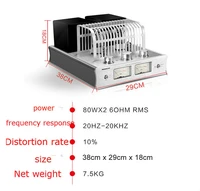 Nobsound DX-925 Amplifier Hi-Fi Power Amplifier tube Hybrid Single-Ended Class A Power Amp AMP Bluetooth Amplifier