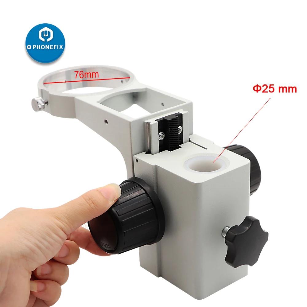 Stereo Zoom Microscope Big Table Stand 76mm Dia Adjustable Holder Articulating Arm Bracket Microscopio Gear Accessories | Инструменты