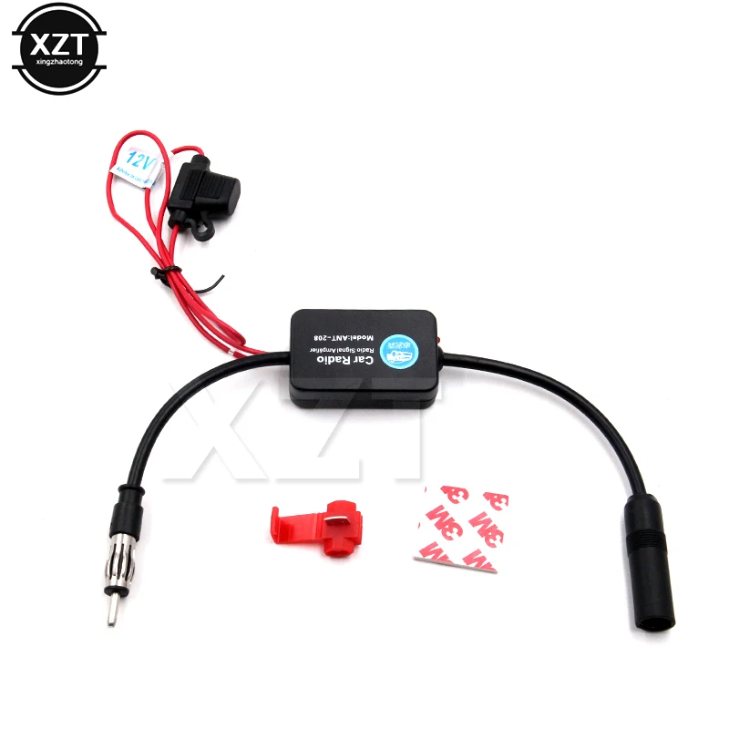 Новинка 12 В автомобильные радио антенны авто FM антенна усилитель сигнала для