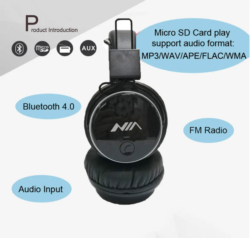 Beauty ninia Q8 стерео Bluetooth наушники беспроводной стерео складные спортивные гарнитуры Поддержка приложения с микрофоном Поддержка TF карты fm-радио