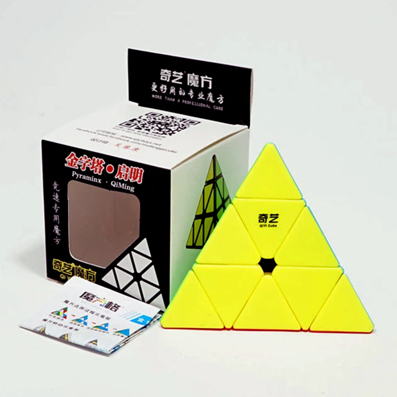 3x3 Pyramid Qiyi магический куб Stickerless Скорость 3x3x3 2x2x2 4x4x4 5x5x5, волшебный куб, 2x2/oneplus 3/OnePlus x 3 4x4 5x5, 6x6 Головоломка Куб Профессиональная игрушка ребенок подарки - Цвет: 3x3 Pyramid