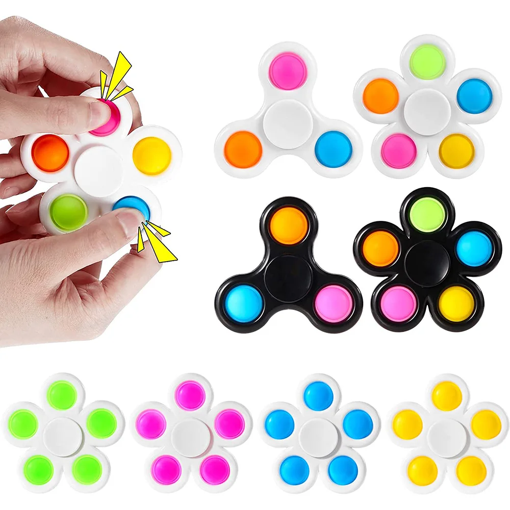 

Игрушки-Спиннеры 2 в 1, 8 шт., XXY38