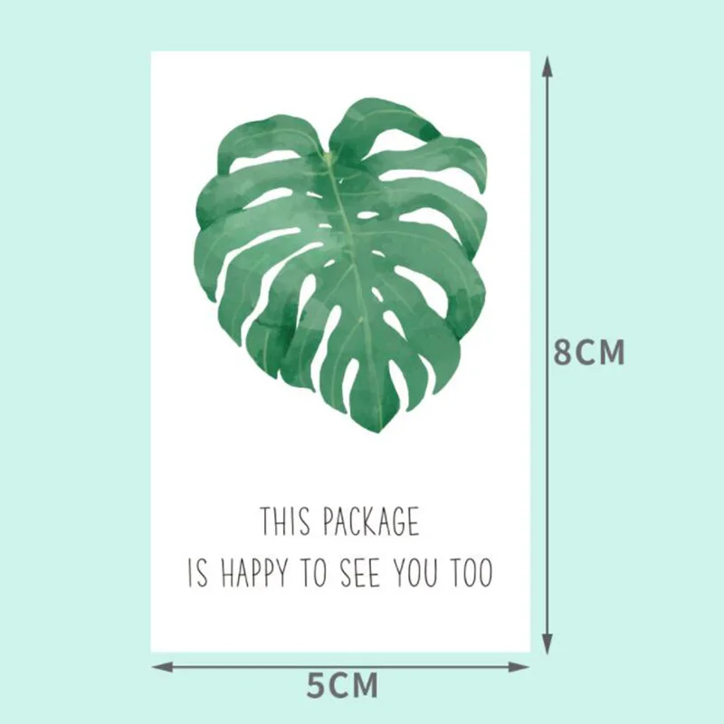 

50pcs Gift Sealing Stickers Thank You This Package Is Happy To See You Scrapbooking Stationary Business Party Decorations Labels