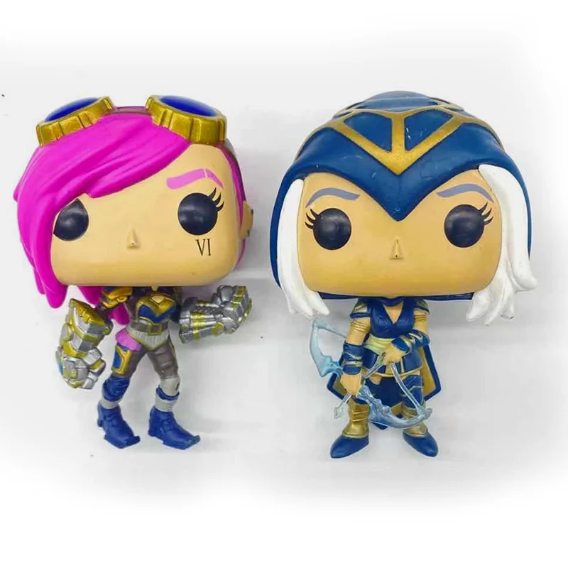 Игра персонаж Модель VI ASHE JINX молотилка собирать модель детские подарки без