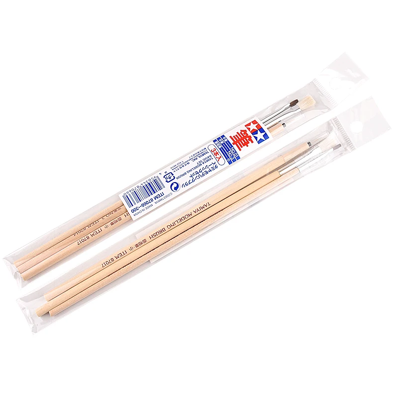 Tamiya 87066 Modeling Paint Brush Basic (3pcs) Set Craft Tool | Инструменты