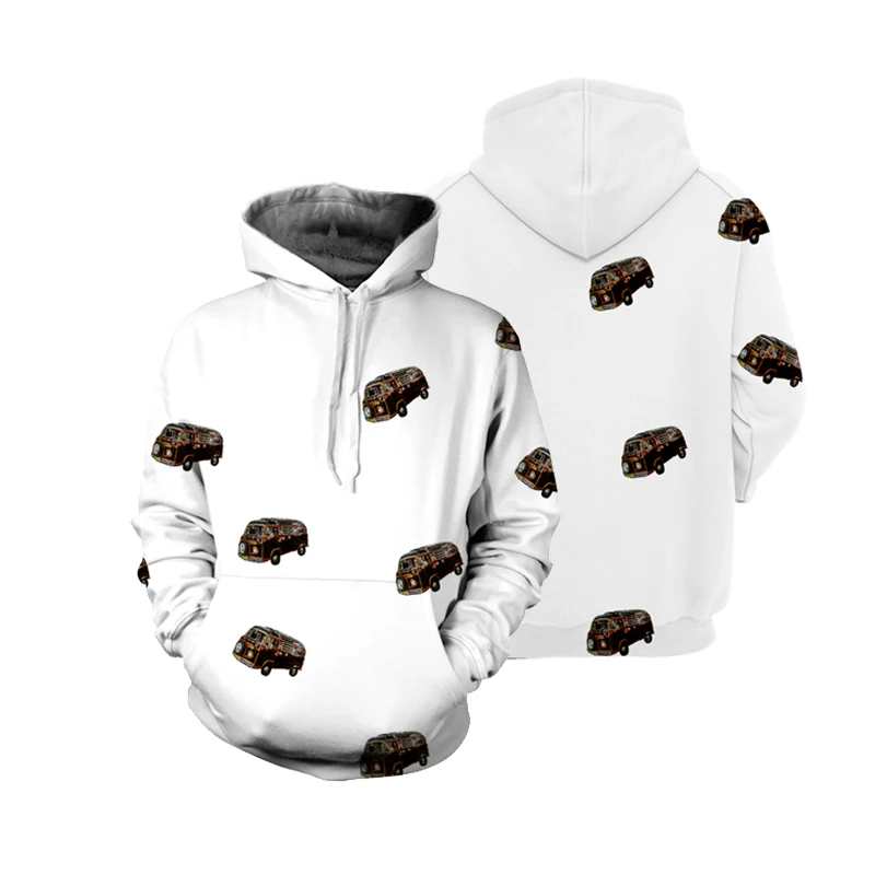 

2021 Fashion Men's Hoodie Horror Cartoon Car 3D Printing Hoodie Beast Harajuku Street Unisex Casual Jacket Sportswear