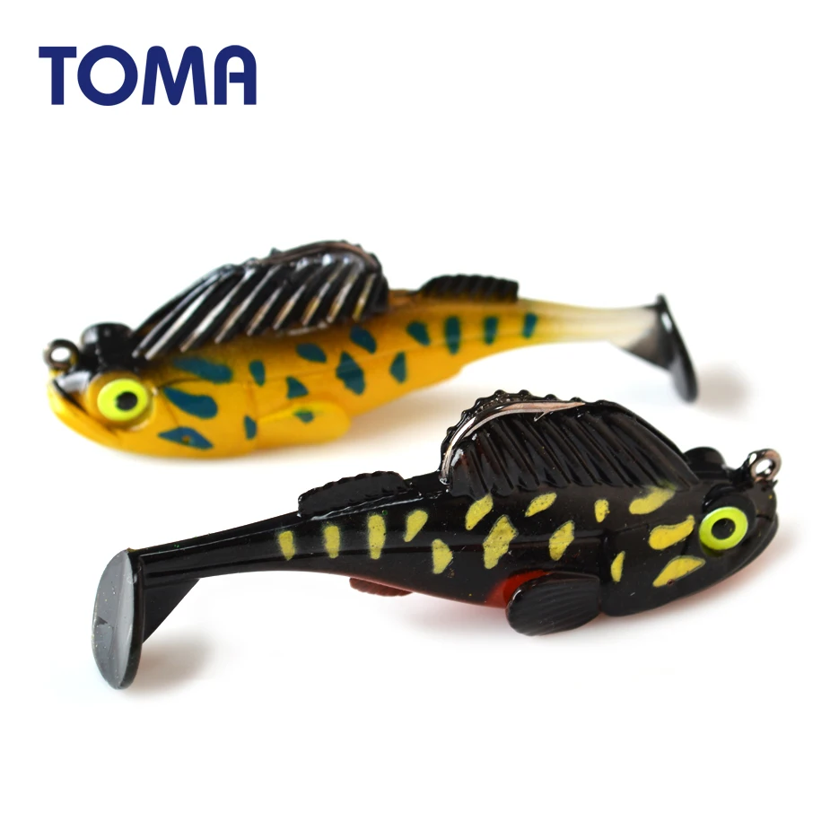 Рыболовная Приманка 7 см 14 г свинцовая головка мягкие приманки для рыбы прыжков