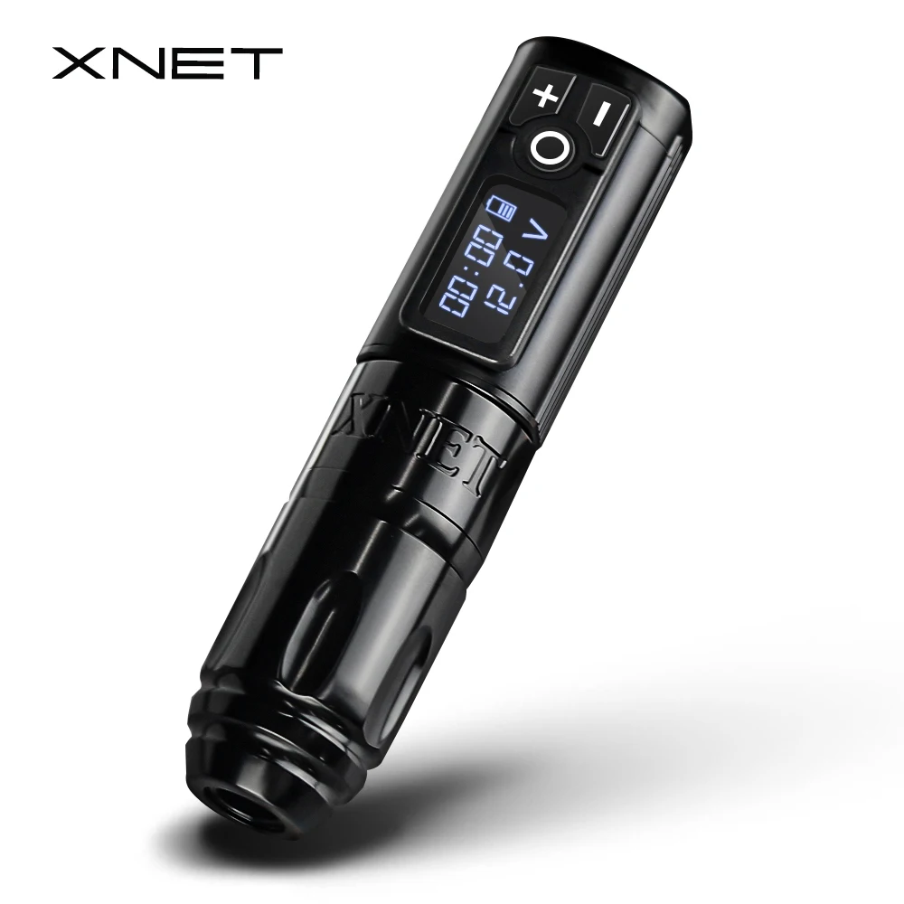 XNET Soul Pro Professional Wireless Tattoo Machine Rotary Tattoo Pen Transmission Structure LCD Digital Display Permanent makeup