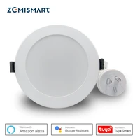 zemismart au type saa 3 5 inch wifi rgbcw led downlight voice control by alexa echo google home assistant home automation