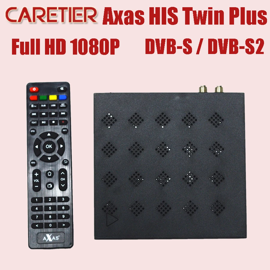 1PC Satellite TV Receiver Axas His Twin PLUS DVB-S2/S 1080P HD WiFi+Linux OS Box E2 ATV 6.2 Linux H2.65 smart | Электроника