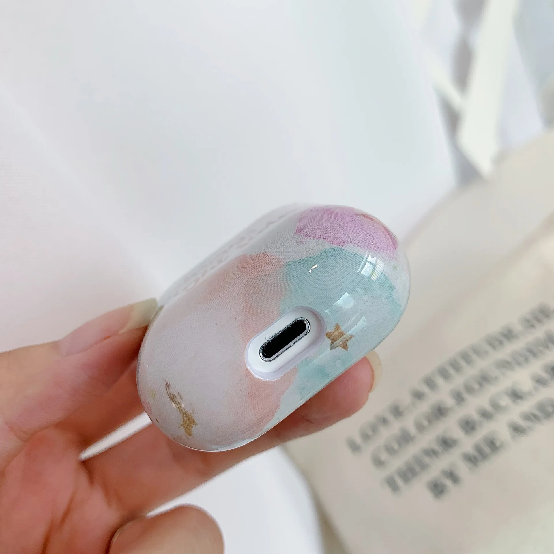 Чехол для Apple Airpods, чехол, милый мультяшный Bluetooth наушник, Жесткий Чехол для Airpods, чехол, аксессуары, чехол для наушников