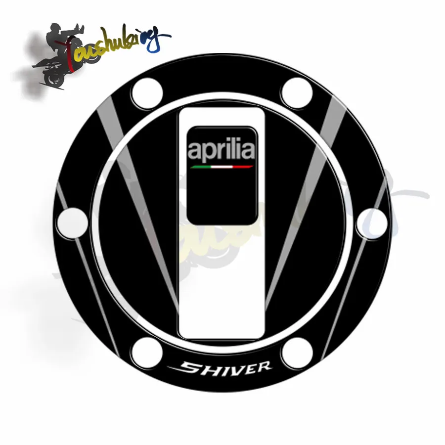 3d наклейка для бака из углеродного волокна наполнитель крышки газовой APRILIA SHIVER 750