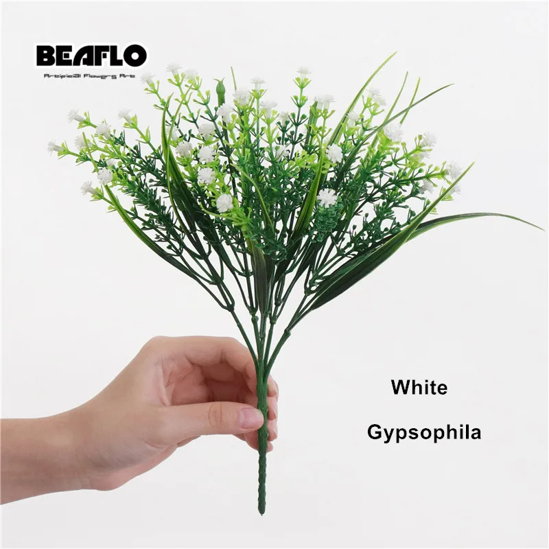 Искусственные украшения из 8 видов стилей эвкалипта с зелеными листьями розы