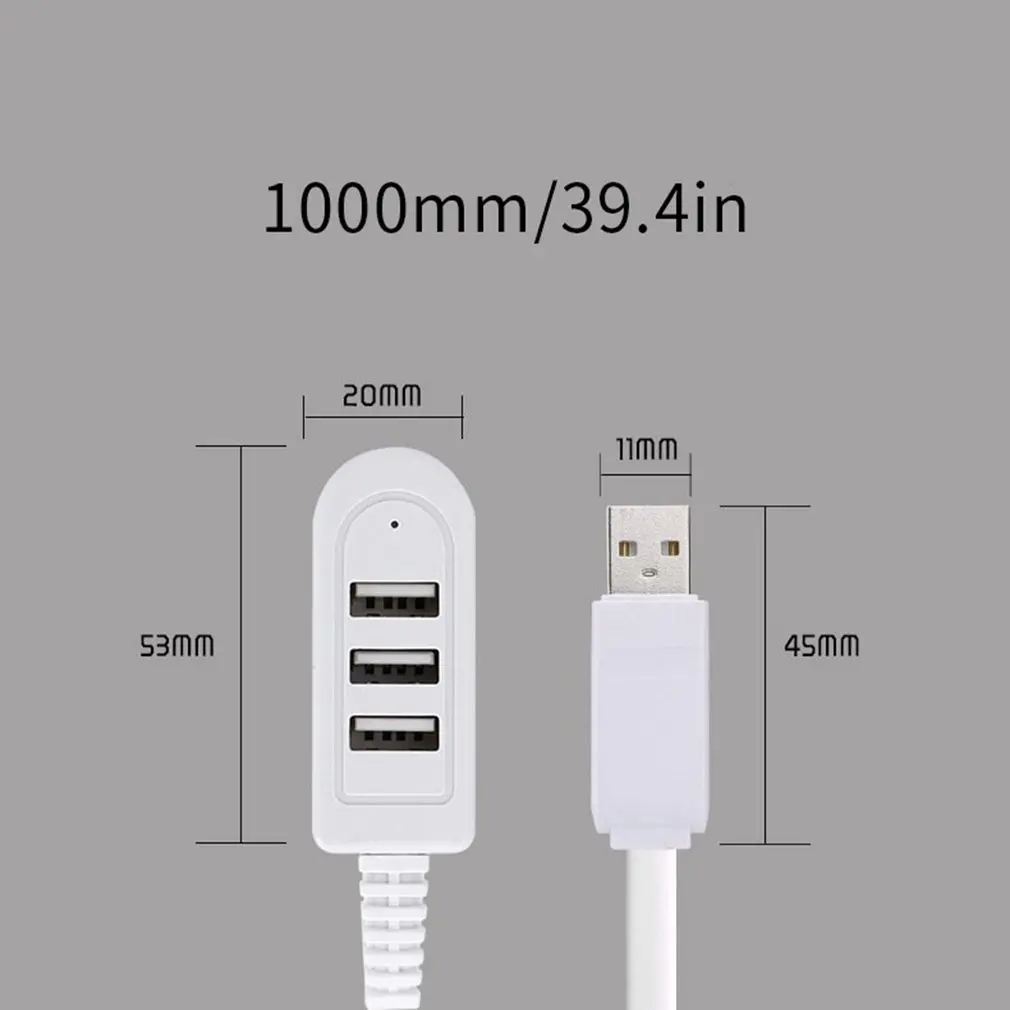 

Usb Splitter 3usb Multifunction 3a Charger Converter Extension Line Expansion Multi-port Hub Hub