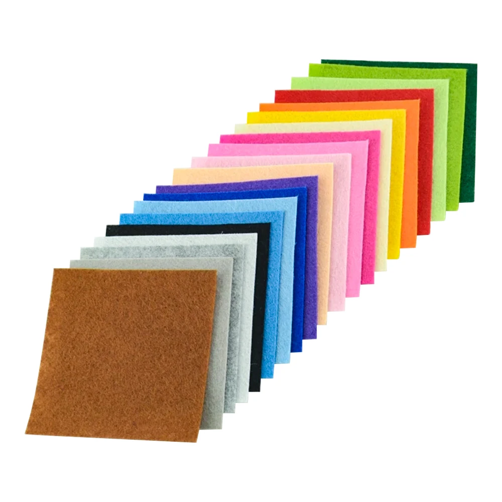 Booksew 1 мм толщиной 15 см x из полиэфирной войлочной ткани 20 цветов без повторов