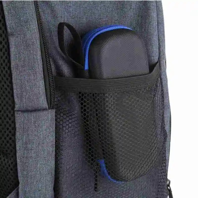 PULUZ портативный мини-чехол из искусственной кожи на молнии сетчатый чехол для