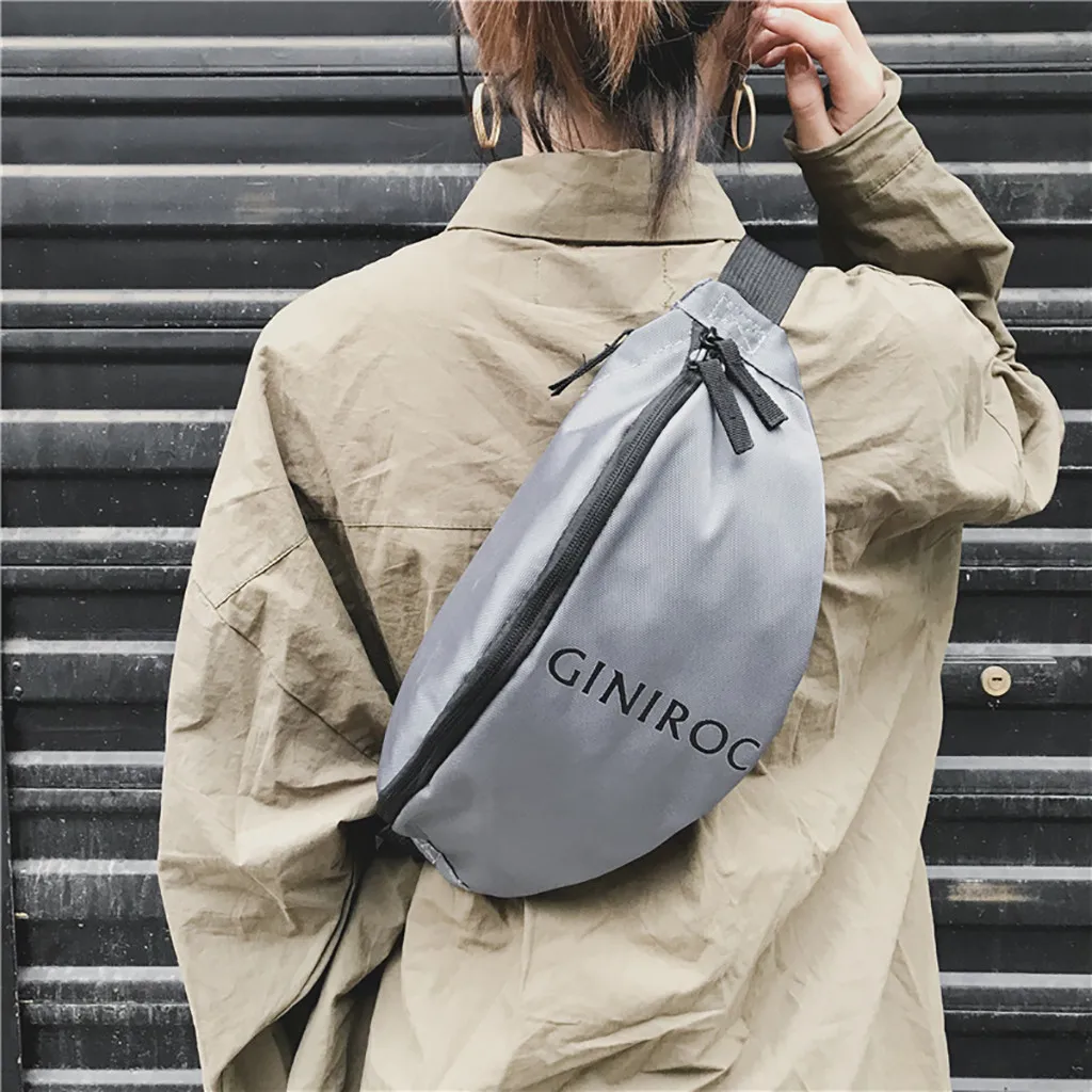 Поясная Сумка женская джокер через плечо модная нагрудная карманная сумка