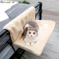 cat hammack cat kitten hanging radiator sleeping bed pets fleece warm basket metal iron frame mat for cats pet window sill nest