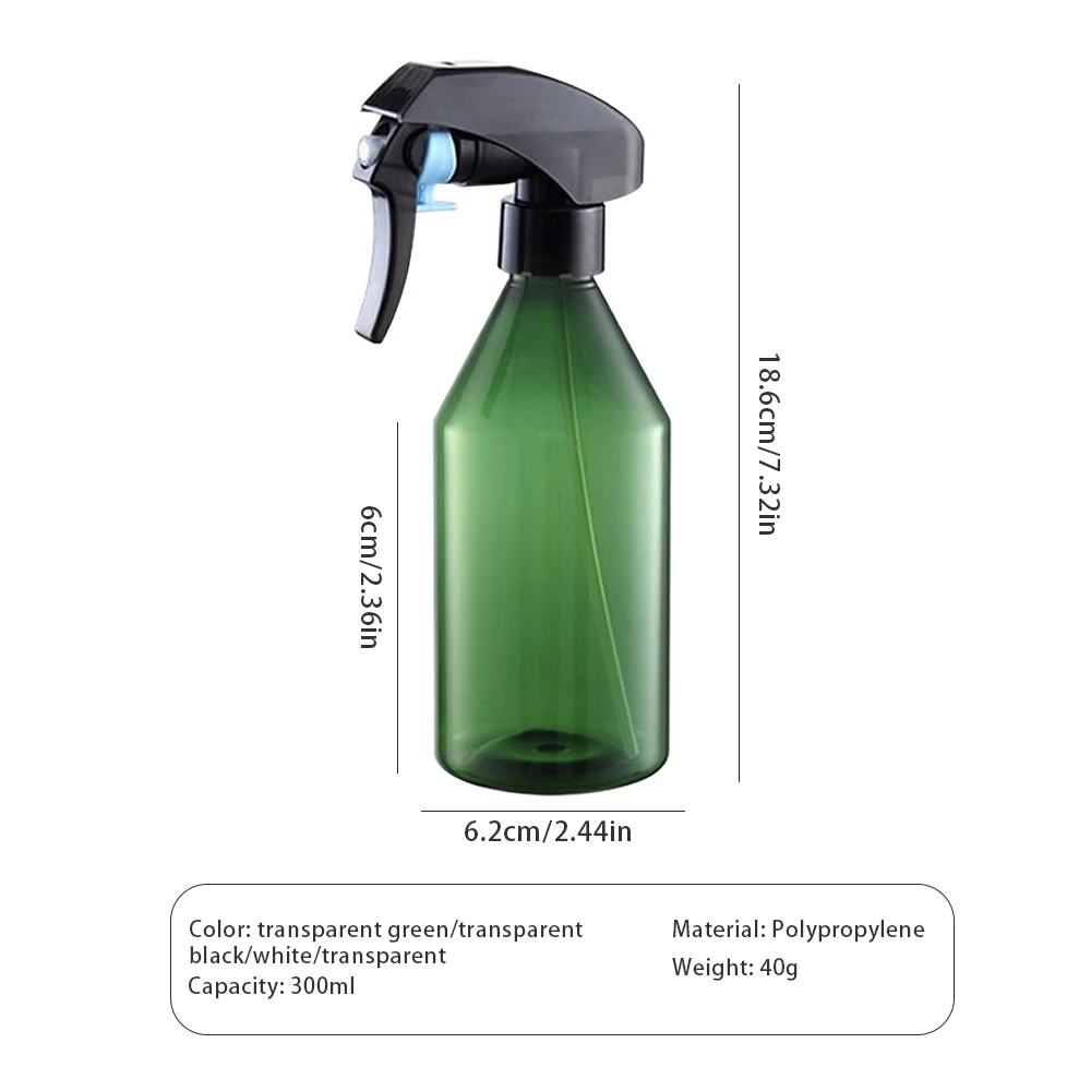 300 мл Пластик пустой спрей бутылка растительного лосьона для волос “на случай