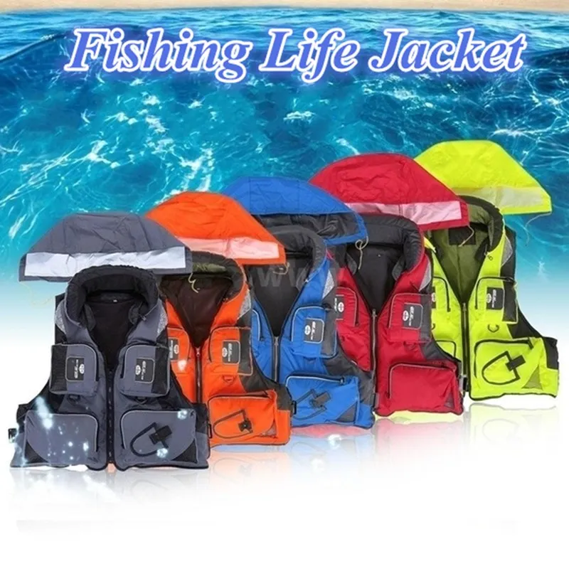 Рыболовная куртка спасательный жилет для плавания рыбалки на скалах лодок