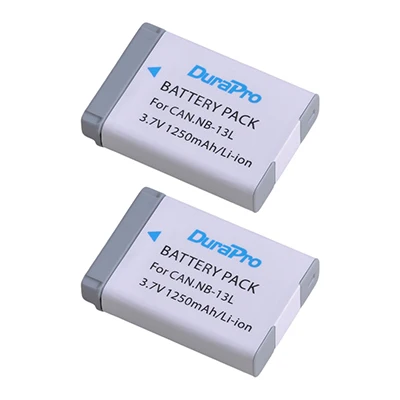 2 Battery 2 шт. NB-13L NB 13L 1250 мА/ч, Перезаряжаемые Батарея+ светодиодный 3-Порты USB Зарядное устройство для Canon G5X G7X G9X G7 X Mark II SX720 HS Камера - Цвет: 2 Battery