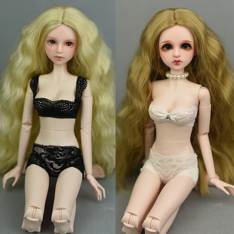 1 комплект мягкого кружевного нижнего белья для куклы Blyth бюстгальтер и трусики 30