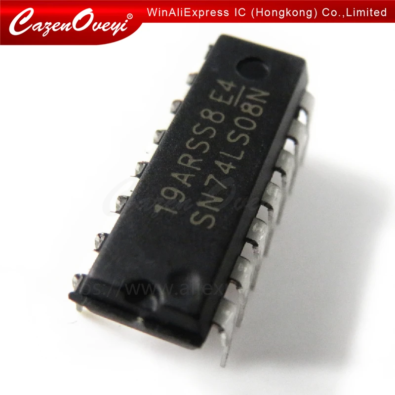 10 шт./лот 74LS00 74LS02 74LS04 74LS08 74LS07 74LS10 74LS11 74LS14 74LS30 DIP 14|Интегральные схемы| |