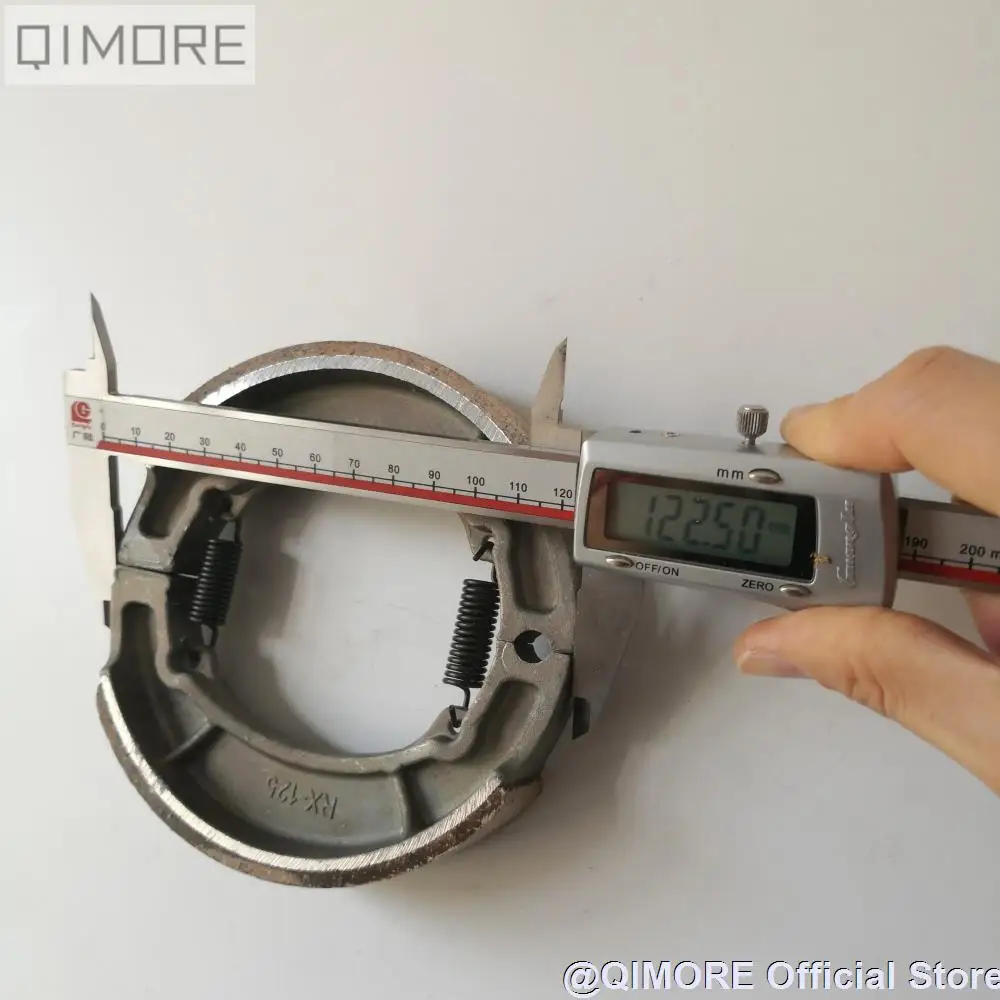 Задняя Тормозная обувь для скутера 157QMJ GY6 150 R5 R9 RS125 RX125 Vento Phantom TNG DR150 Racer Roketa Fiji Lance GSR
