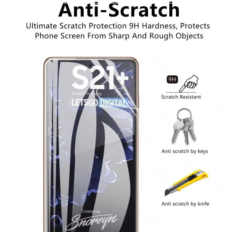 4-in-1 Hydrogel Film for Samsung Galaxy S21 5G protective film sansung s 21 SM-G991B 6.2