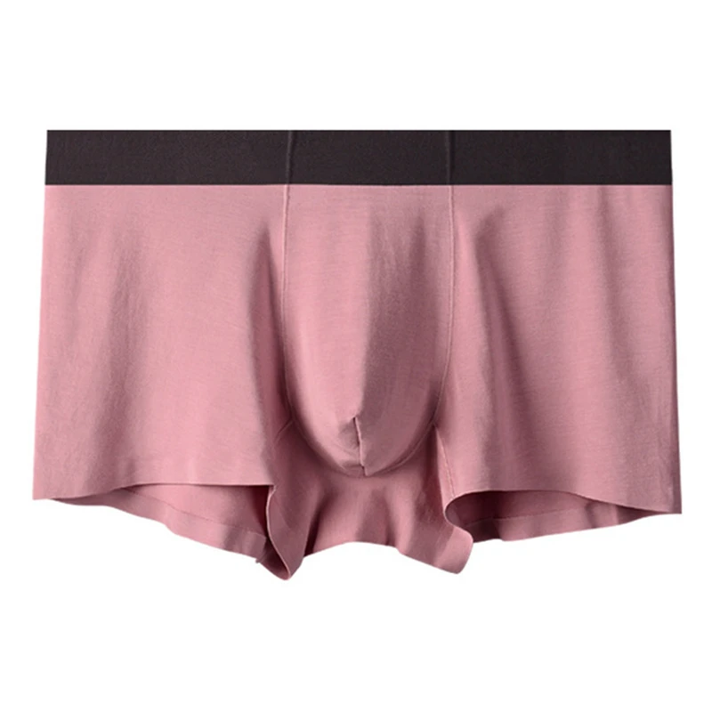 

Plus Size Underwear Men's Modal Boxer Shorts U Convex Pouch Boxershorts Trunks Breathable Mens Boxers Cueca Hombre Underpants