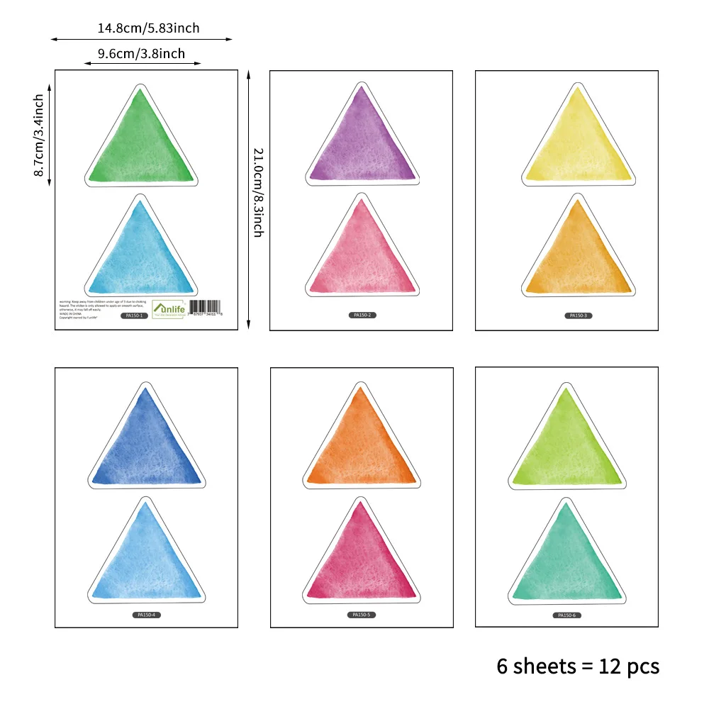 Funlife Детская фотография геометрический терраццо спальня съемные