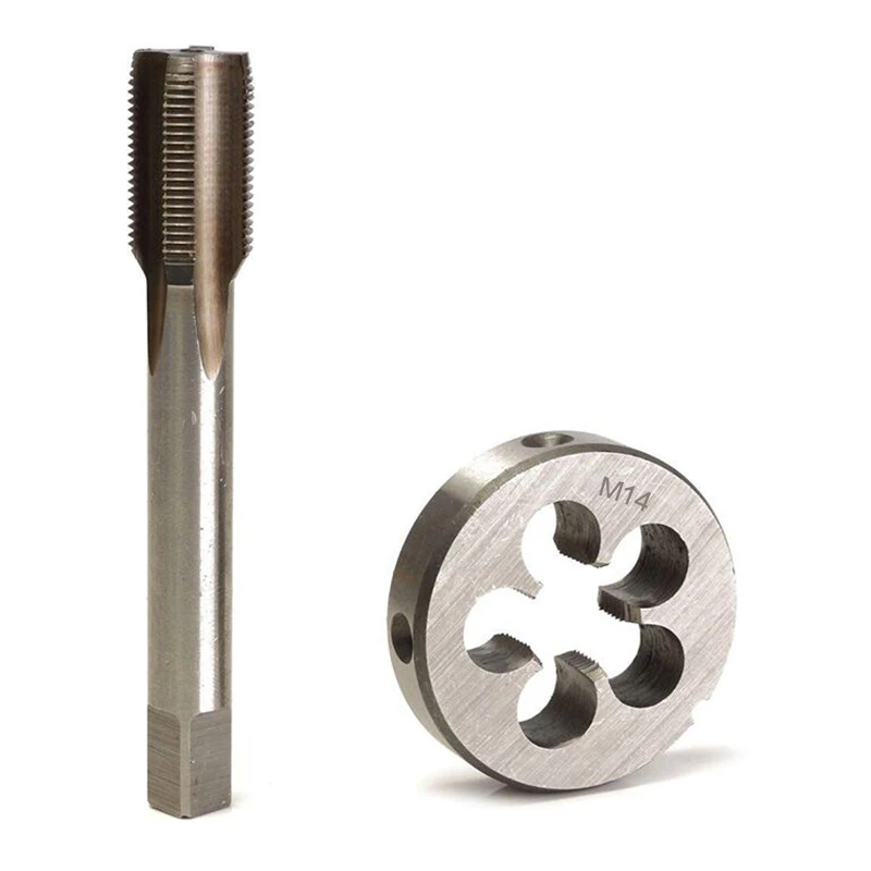 

Metric Die Wrench Set Left Hand Thread Hand Machine M12~M16 Tap +Die Durable Kit