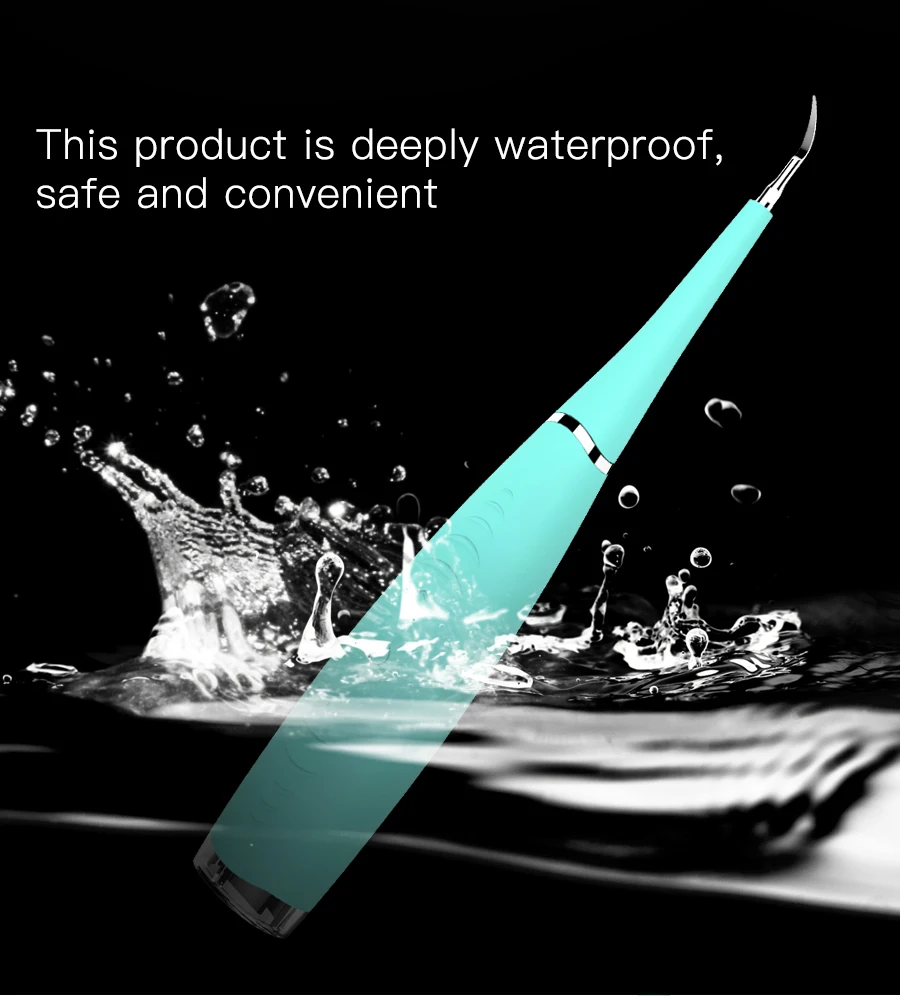 Портативный Электрический звуковой аппарат для удаления зубных зубов от пятен