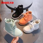 Детские Ботинки Martin для девочек и мальчиков, повседневная обувь из искусственной кожи, короткие ботинки, От 1 до 6 лет, весна-осень 2020
