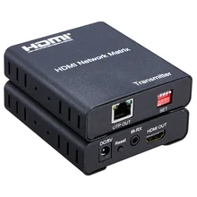 120m HDMI Network Matrix Transmitter and Receiver Support One To One / One To Many / Multi To One Switch Splitter HDMI Extender