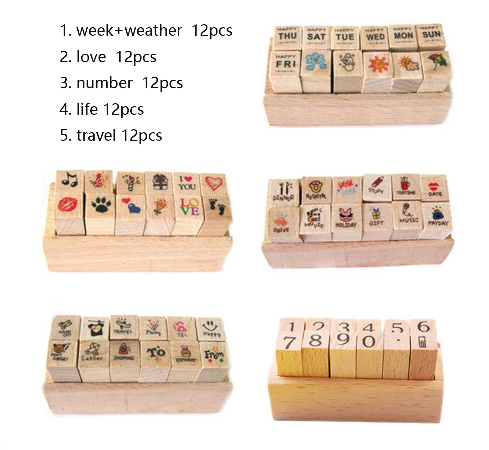 Неделя погоды номер жизни туристические марки для скрапбукинга Стандартный