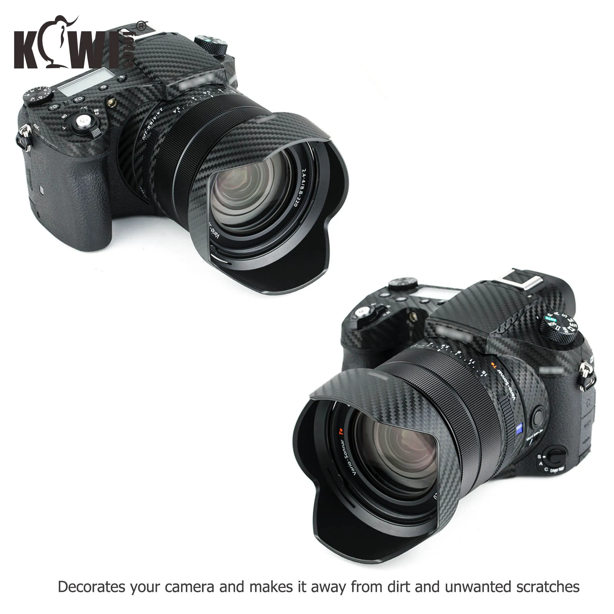 Комплект защитной пленки KIWI наклейка на корпус камеры Sony RX10 IV III пленка с защитой