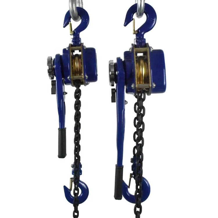 

0.75T 3m Hand Lever Hoist with Blackplated Load Chain