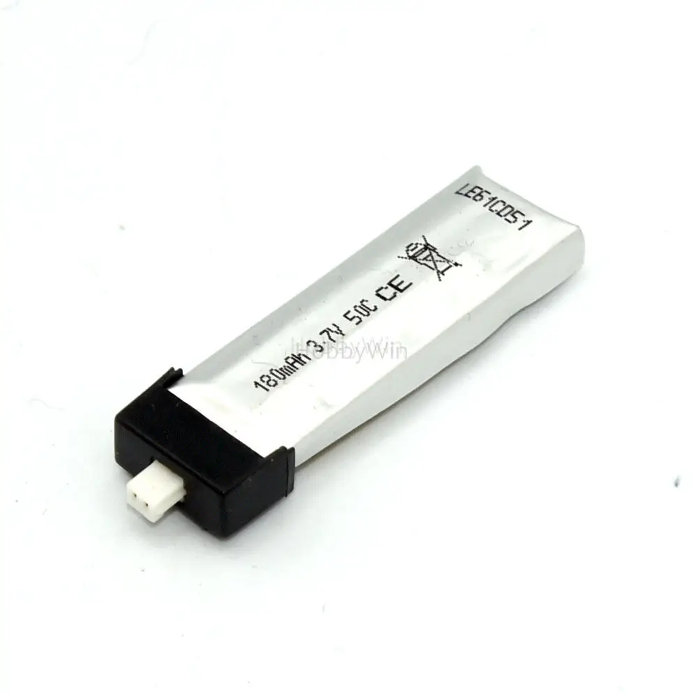Литий-полимерный аккумулятор 180 мА · ч 3 7 В 25С для E-flite Blade Nano CPX RC модель мини-размер