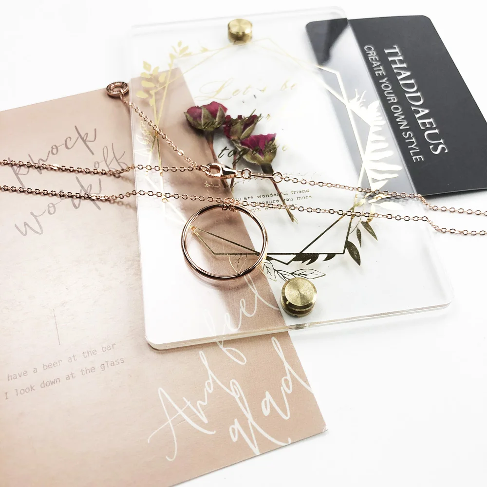 Ожерелье с подвеской в виде розы круг цвет золотой 2020 романтическая мода