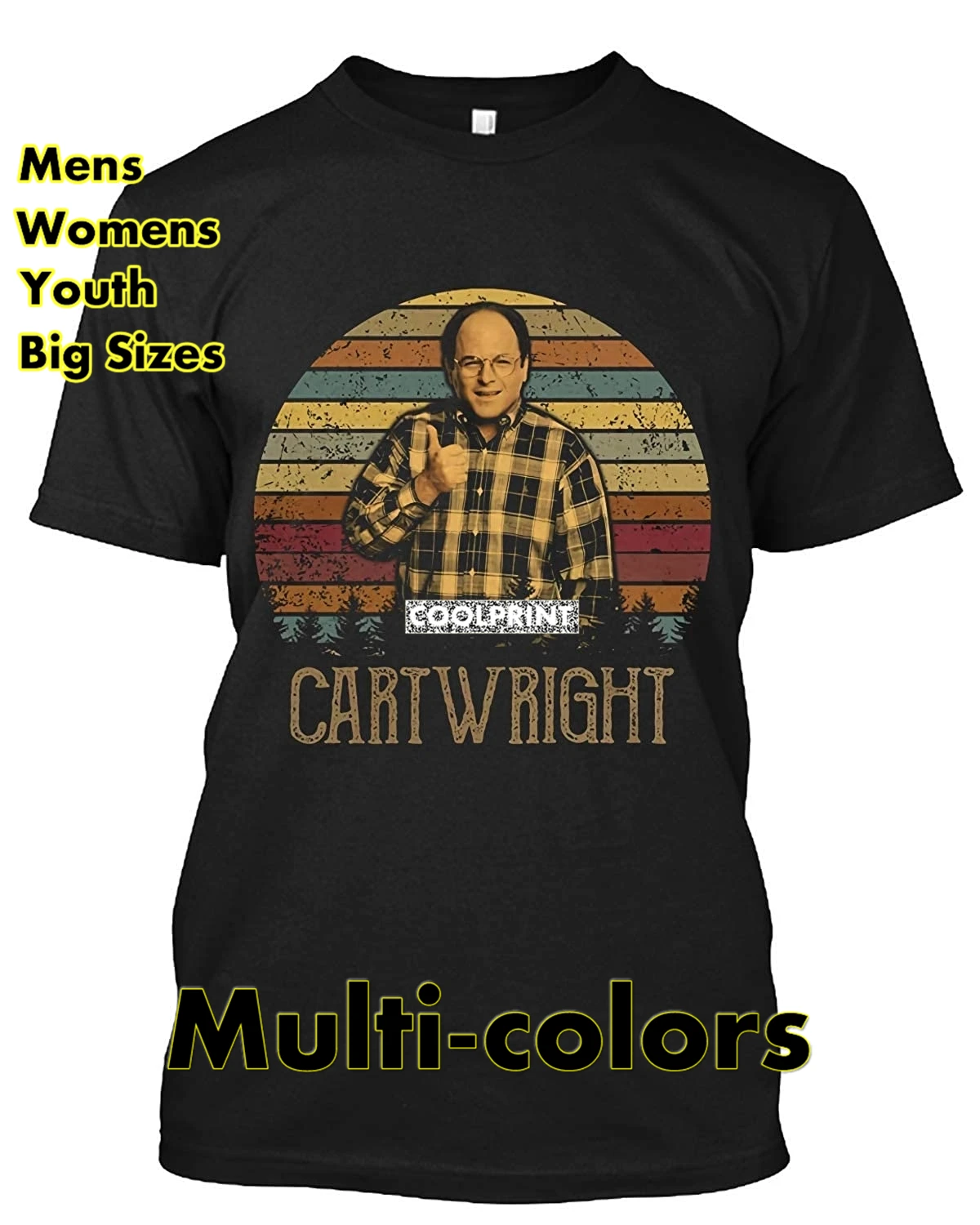 

Винтажная Футболка Cartwright, Подарочная футболка для мужчин и женщин, футболки оверсайз, мужские Модные оригинальные графические футболки