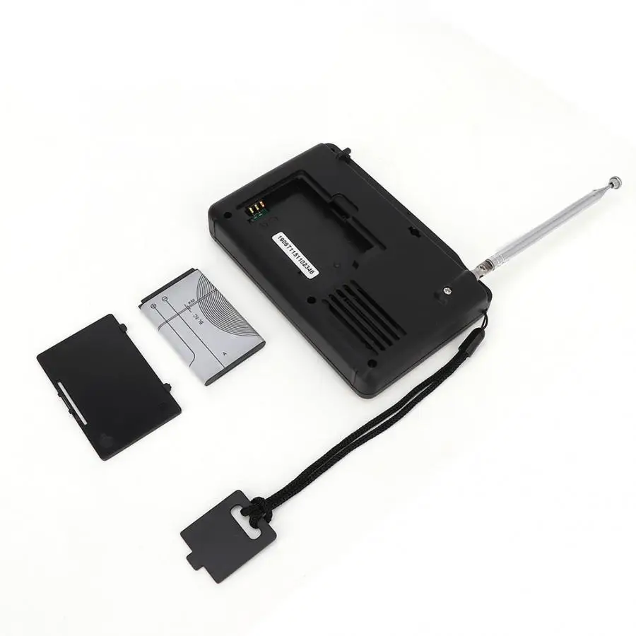 Портативный радиоприемник универсальный FM AM SW приемник цифровой ЖК дисплей