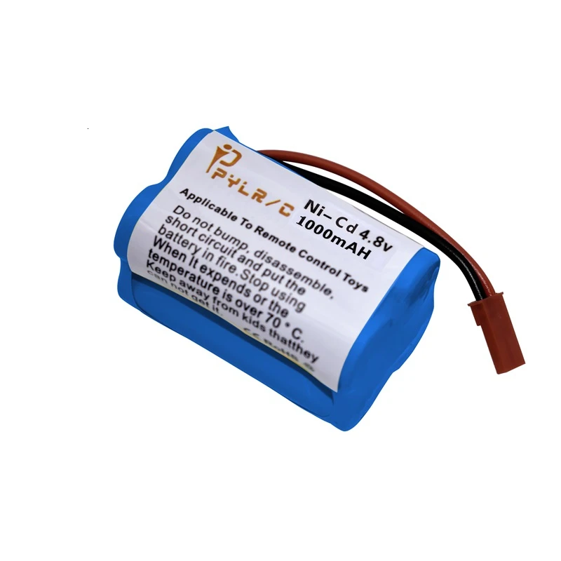 (JST Plug) 4.8v 1000mah NICD Battery For Rc toys Cars Boats Tanks Robots Gun AA NI-CD Rechargeable Pack | Игрушки и хобби