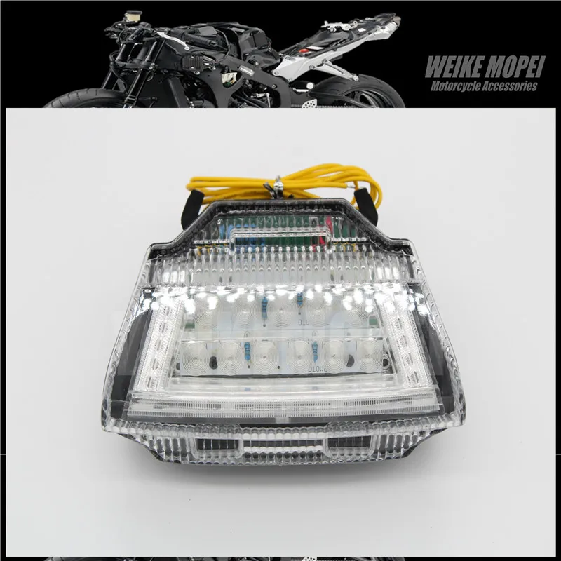 

Clear LED Tail Lamp Taillight Turn Signal Lights Rear light Fit For Kawasaki Ninja ZX10R ZX-10R ZX1000 2011 2012 2013 2014 2015